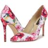 imageNine West Womens Fresh PumpPink Tea Party Floral Multi 665