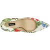imageNine West Womens Fresh PumpWhite Garden Print Multi