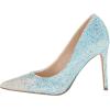 imageNine West Womens Fresh PumpWhite Irridescent Shimmer