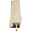 imageNine West Womens Hamesa Ankle BootCream Leather 150