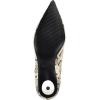 imageNine West Womens Hamesa Ankle BootLight Natural Snake Multi 110
