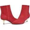 imageNine West Womens Hamesa Ankle BootRed Suede 610