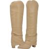 imageNine West Womens Lindey Knee High BootLight Natural 110