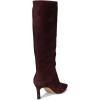 imageNine West Womens Lorthey Knee High BootBurgundy Suede