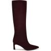 imageNine West Womens Lorthey Knee High BootBurgundy Suede 600