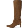 imageNine West Womens Lorthey Knee High BootCognac Suede