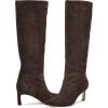 imageNine West Womens Lorthey Knee High BootDark Brown Suede 200