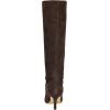 imageNine West Womens Lorthey Knee High BootDark Brown Suede 200