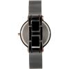 imageNine West Womens Mesh Bracelet WatchDark Gunmetal GreyRose Gold