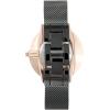 imageNine West Womens Mesh Bracelet WatchGunmetal GreyRose Gold