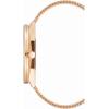 imageNine West Womens Mesh Bracelet WatchRose GoldGrey