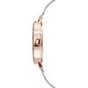 imageNine West Womens Mesh Bracelet WatchSilverRose GoldTone