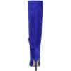 imageNine West Womens Richy Knee High BootBlue Suede 422