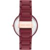 imageNine West Womens Rubberized Bracelet WatchBurgundy