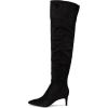 imageNine West Womens Sensa OverTheKnee BootBlack 002
