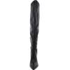 imageNine West Womens Sensa OverTheKnee BootBlack Smooth 001