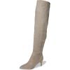 imageNine West Womens Sensa OverTheKnee BootTaupe 240