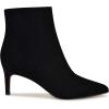 imageNine West Womens Sheeba Ankle BootBlack Suede 002
