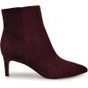 imageNine West Womens Sheeba Ankle BootBurgundy Suede 600