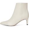 imageNine West Womens Sheeba Ankle BootCream Leather