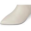 imageNine West Womens Sheeba Ankle BootCream Leather