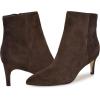 imageNine West Womens Sheeba Ankle BootDark Brown Suede 200