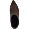 imageNine West Womens Sheeba Ankle BootDark Brown Suede 200