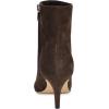 imageNine West Womens Sheeba Ankle BootDark Brown Suede 200