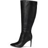 imageNine West womens Richy Wide CalfBlack Leather