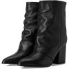 imageNine West Womens Chaye Mid Calf BootBlack Leather