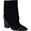 imageNine West Womens Chaye Mid Calf BootBlack Suede 002