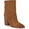 imageNine West Womens Chaye Mid Calf BootCognac Suede 101