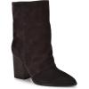imageNine West Womens Chaye Mid Calf BootDark Brown Suede 200
