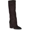 imageNine West Womens Chicke Knee High BootDark Brown Suede 200