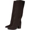 Dark Brown Suede