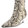 imageNine West Womens Hamesa Ankle BootLight Natural Snake Multi 110