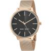 imageNine West Womens Mesh Bracelet WatchRose GoldGrey