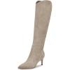 imageNine West Womens Sirena Knee High BootTaupe Suede 240