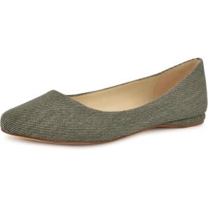 imageNINE WEST Womens FlatsDark Olive 301