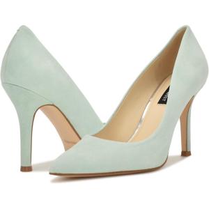 imageNINE WEST Womens Flax Dress PumpLight Mint Suede