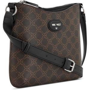 imageNine West Adeline Swing PackBrown Logo Black