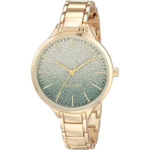 imageNine West Womens Bracelet WatchGreenGold