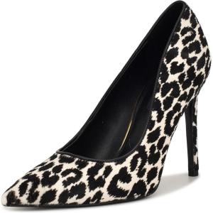 imageNine West Womens Fresh Pump BlackCream Leopard Multi 001 8