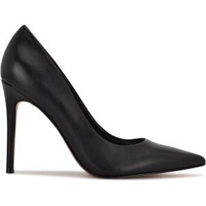 imageNine West Womens Fresh PumpBlack Leather
