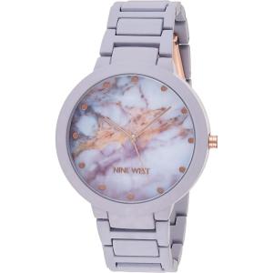 imageNine West Womens Rubberized Bracelet WatchLavender
