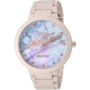 imageNine West Womens Rubberized Bracelet WatchPink