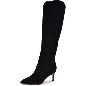 imageNine West Womens Sirena Knee High BootBlack Suede 002