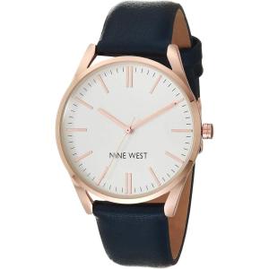 imageNine West Womens Strap WatchNavy BlueRose Gold