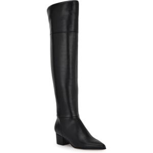 imageNine West womens ManerBlack Smooth 001