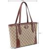 imageNine West Innes Small ToteMocha Logo Mahogany